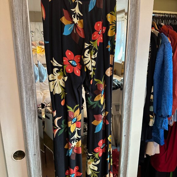 Anthropology Low Rise Trippy 70's Flare Bell Bottoms - Picture 7 of 7